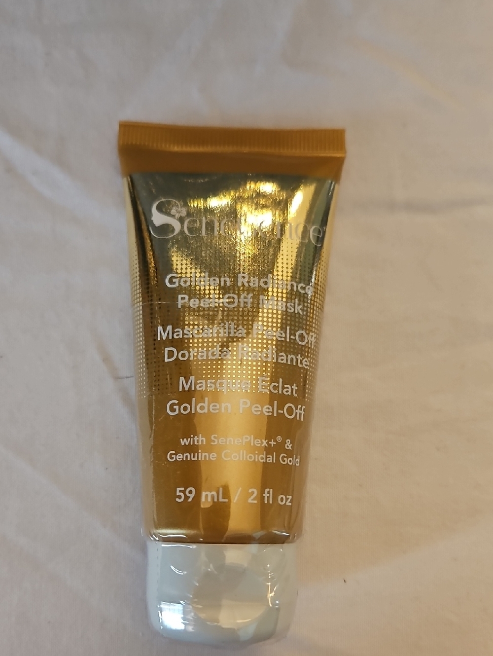 SeneGence Golden Peel-Off Mask - Gold and White
